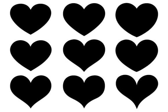 Download Heart Svg, Heart Shape Bundle - Svg Collection