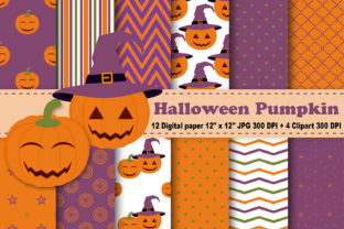 Download Halloween Pumpkin Digital Paper - Pumpkin digital paper Collection