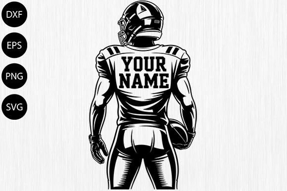 Download American Football Player Svg,Football - Premium Resources