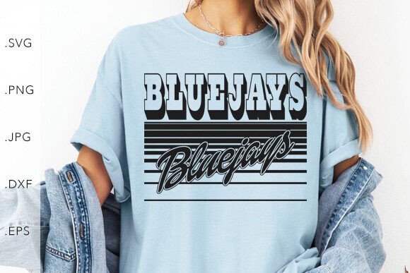 Download Bluejays Vintage Lines SVG DXF JPG PNG - Svg Collection
