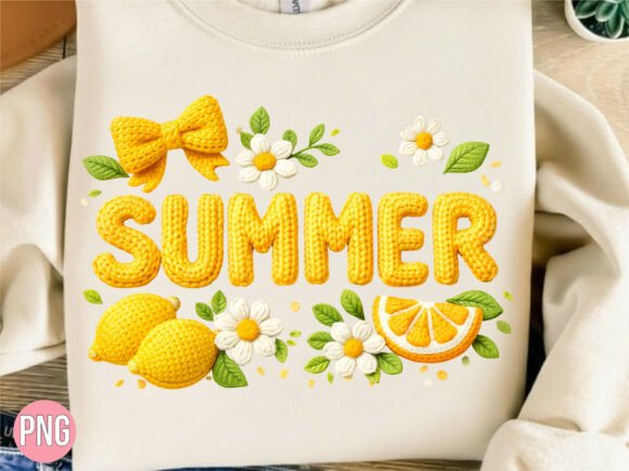 Download Retro Summer Citrus Lemon T-Shirt PNG - Retro Collection