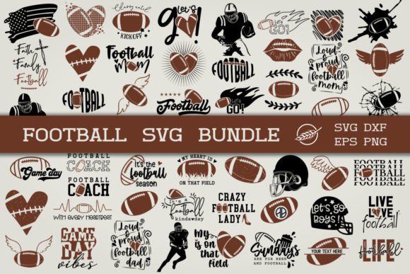 Download American Football SVG Bundle - Premium Bundle