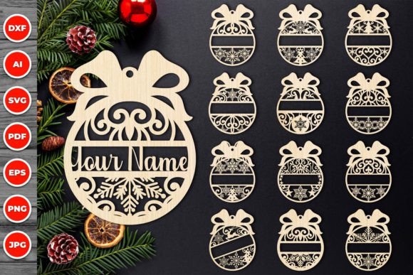 Download Christmas Ornament Laser Cut Svg Bundle9 - Svg Collection
