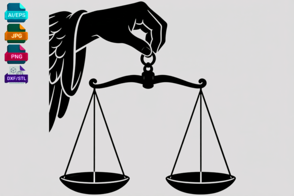 Download Justice Scales Clipart Winged Hand SVG - Svg Collection
