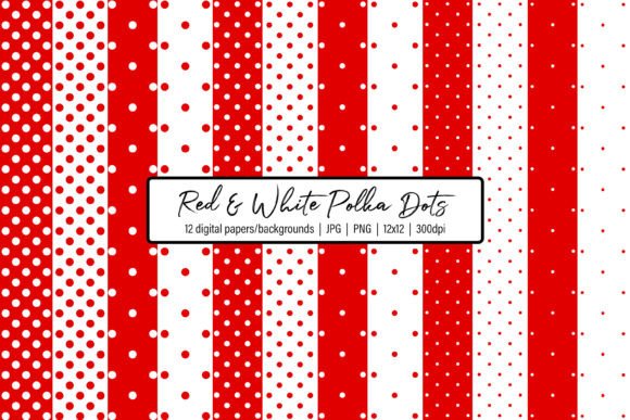 Download Red and White Polka Dots - Dots Collection