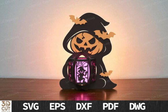 Download Cute Jack O Lantern Light Box SVG - Svg Collection