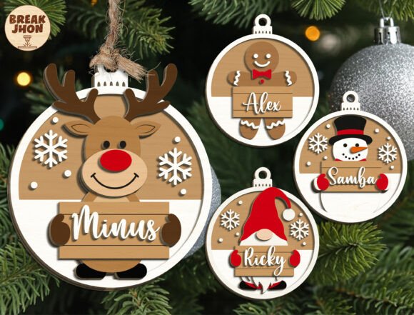 Download Personalized Christmas Ornament Svg - Svg Collection