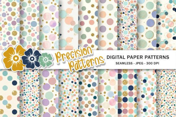 Download Luxury Pastel Polka Dots Pattern - Dots Collection