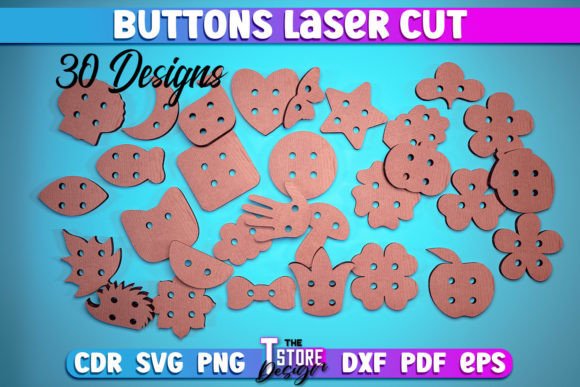 Download Buttons Laser Cut SVG| Buttons Laser Cut - Svg Collection